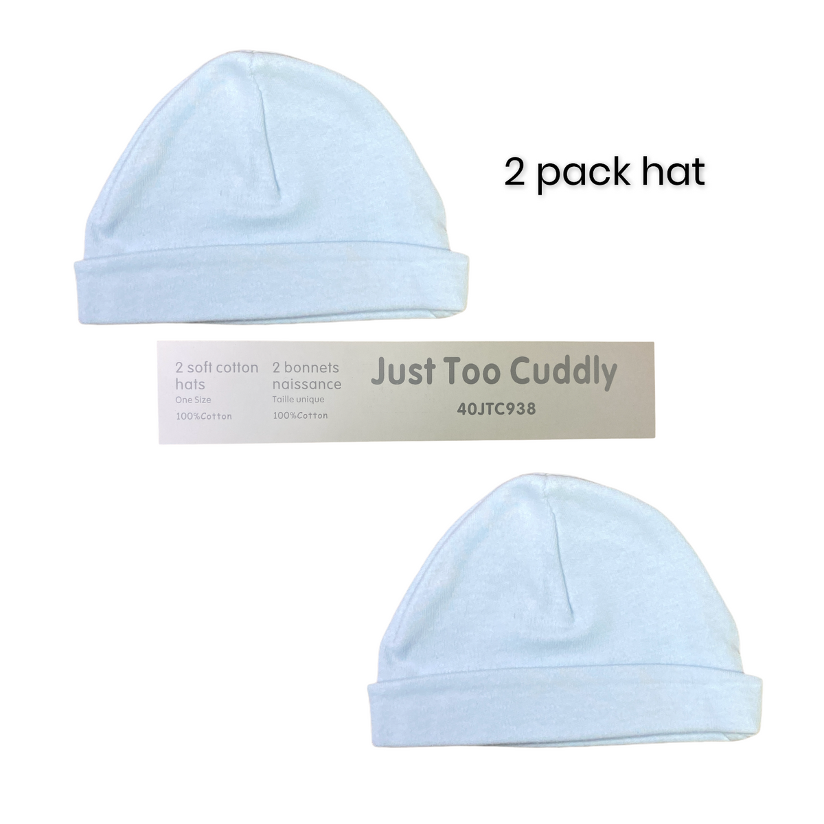 La Bortini Baby Hat – Cotton Caps For Premature & Newborn – Unisex – Jersey Knit