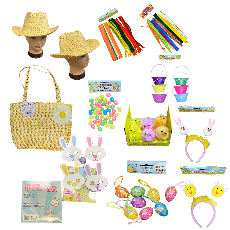 EASTER DECORATIONS Easter Bonnet DIY Trilby Decoration Bunny