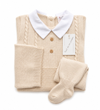3 Piece Knitted baby gift set
