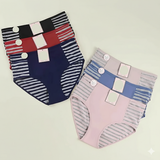 6 Pack Women’s Organic cotton full briefs