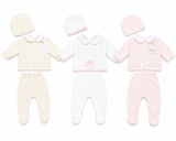 3 Piece Knitted baby gift set 1053