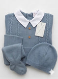 3 Piece Knitted baby gift set