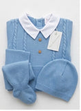 3 Piece Knitted baby gift set
