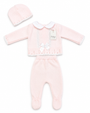 3 Piece Knitted baby gift set 1053