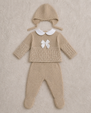 3 Piece Knitted baby gift set 1051