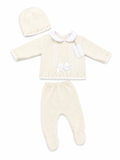 3 Piece Knitted baby gift set 1053