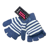 Kids 2 pack thermal gloves & mitten in one