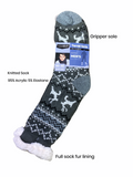 Adults Festive  slipper socks