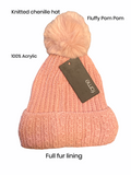 Women’s chenille winter hat