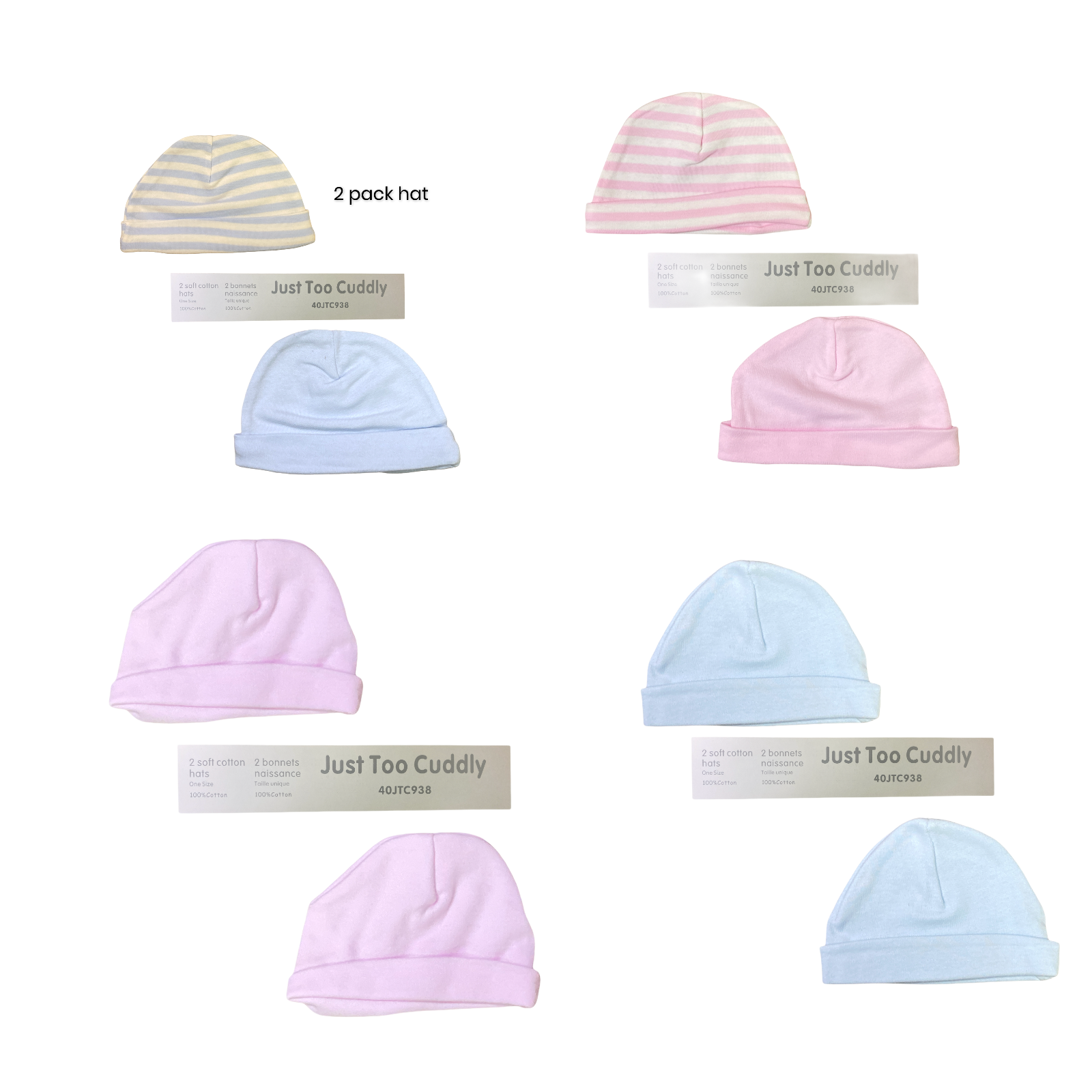 Babies 2 Pack Hat