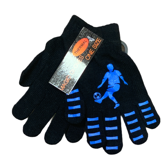 Kids 2 pack thermal Grip gloves