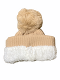 Women’s soft fur lined hat