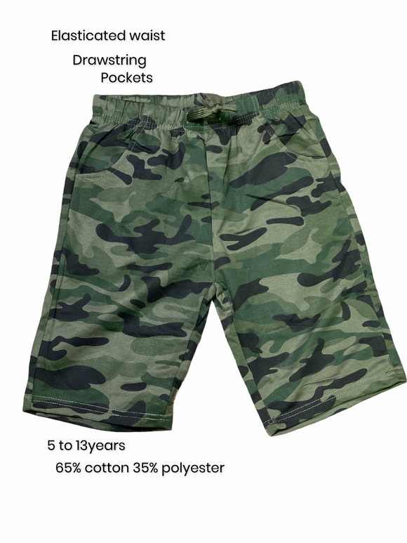 Camouflage  shorts