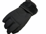 Thermal fur lining gloves
