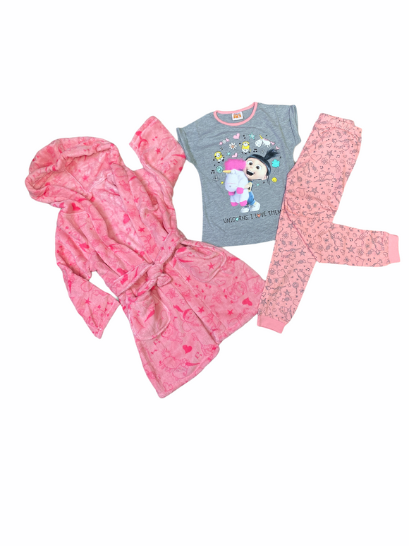 Girls gown & pyjama set