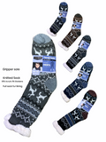 Adults Festive  slipper socks