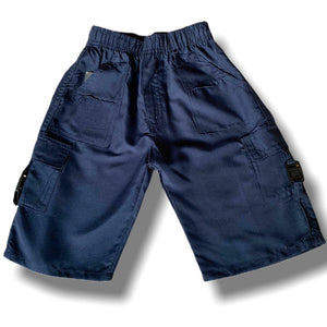Boys Plain Cargo Shorts